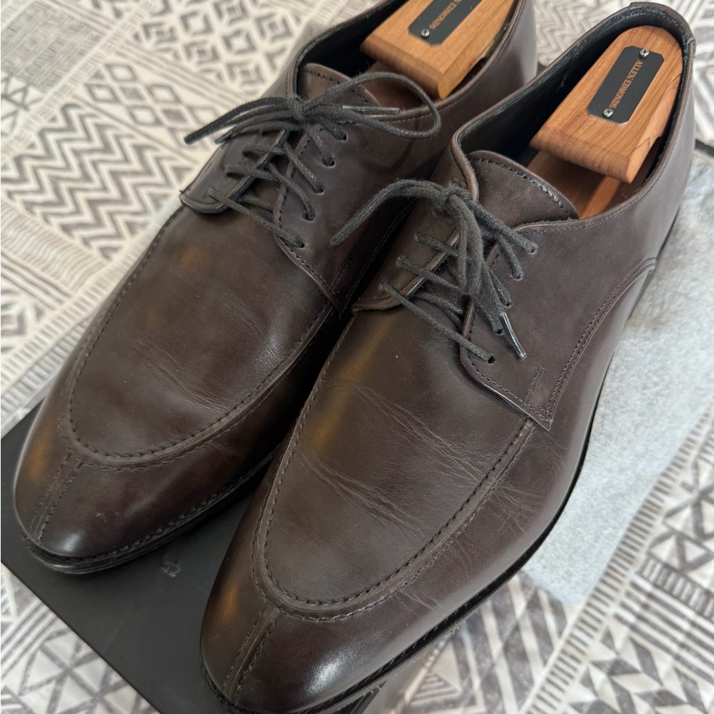Allen Edmonds Crosby St. Split Toe, (Carbon), 9D